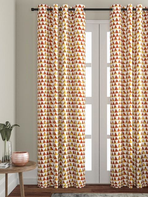 

Soumya Multicoloured Single Long Door Curtain, Multi