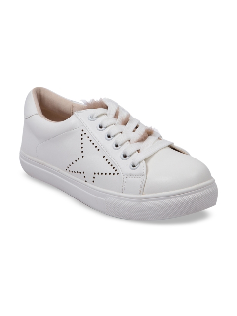 

HEATWAVE Women White Sneakers