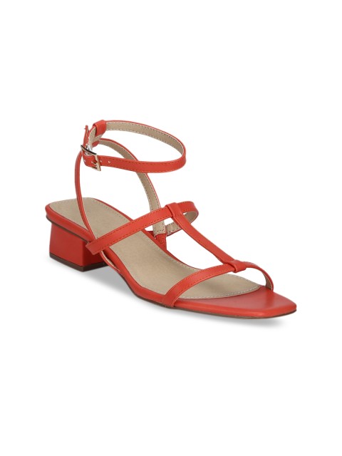 

Truffle Collection Women Orange Solid Heels