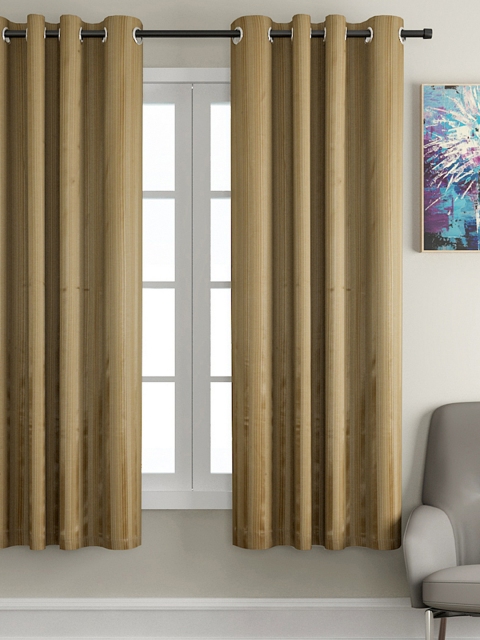 

VRINDA Beige Single Window Curtain