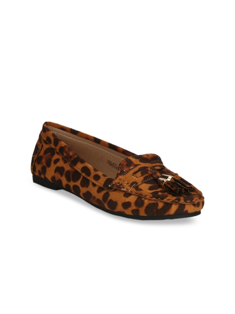 

Truffle Collection Women Brown Tassel Loafers
