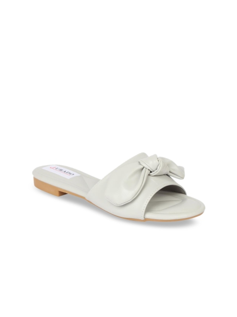 

Jurado Women Grey Solid Open Toe Flats