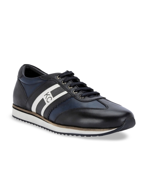 

Kenneth Cole Men Black Leather Sneakers