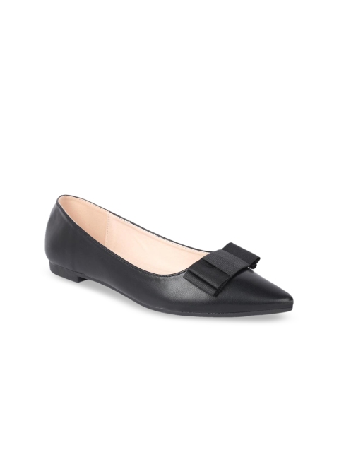 

Jurado Women Black Solid Ballerinas