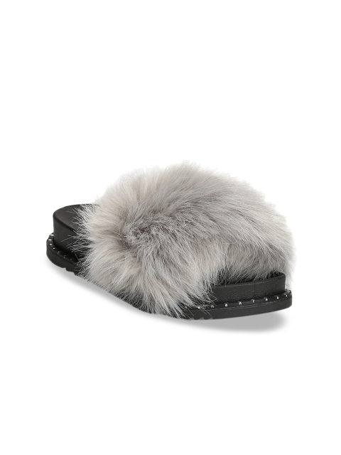 

Truffle Collection Women Grey Open Toe Flats