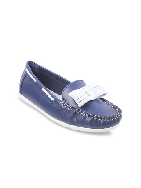 

Metro Women Blue Solid Ballerinas