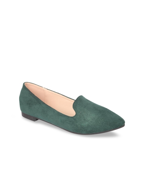 

Jurado Women Green Solid Ballerinas