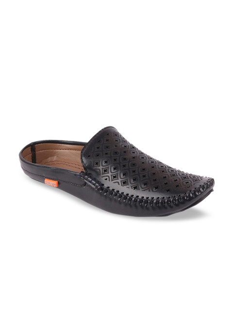

FAUSTO Men Black Loafers