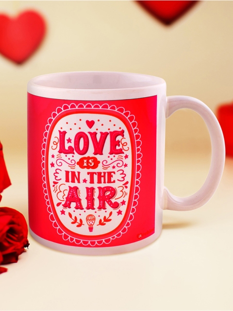 

Archies Love Gifts Multicolured Printed Ceramic Coffee Mug, White