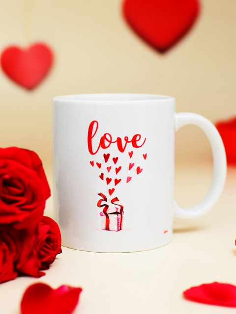 

Archies Love Gifts White Printed Ceramic Cup