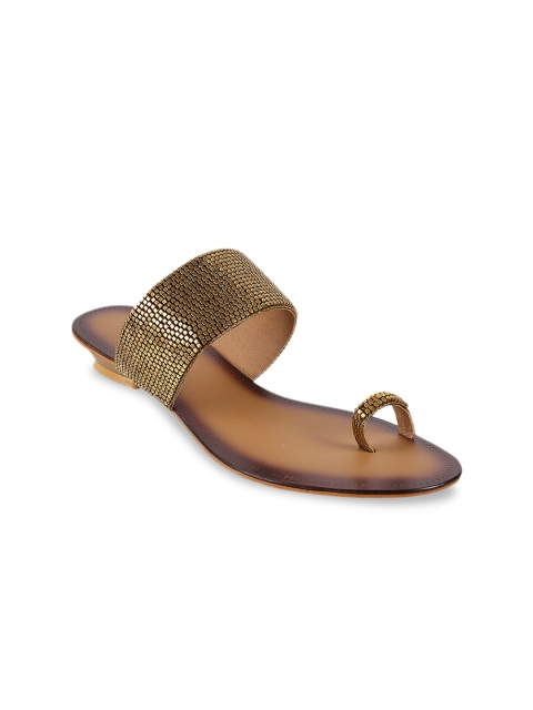 

Metro Women Gold-Toned Solid Heels