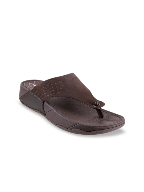 

Mochi Men Brown Solid Sandals