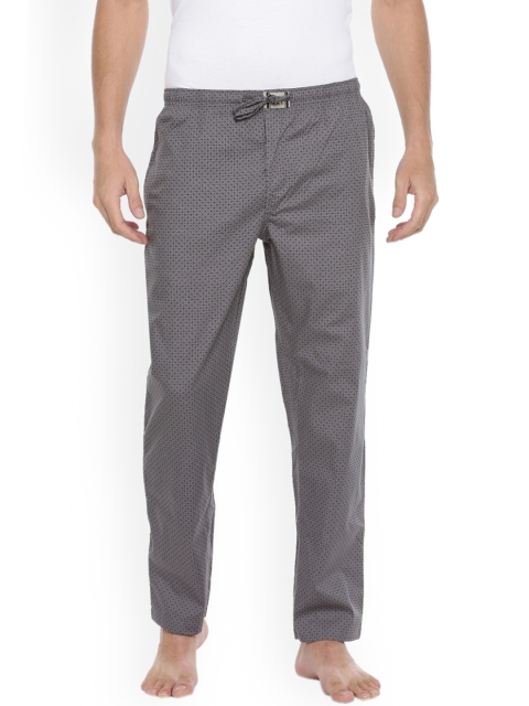 

Force NXT Men Charcoal Grey Printed Lounge Pants MNAL-591