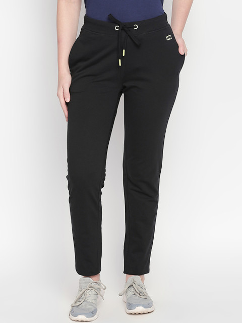 

Ajile by Pantaloons Women Black Straight Fit Track Pants