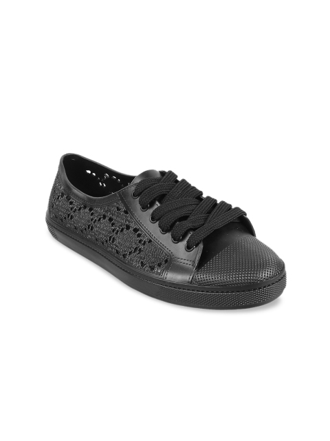 

Mochi Women Black Sneakers
