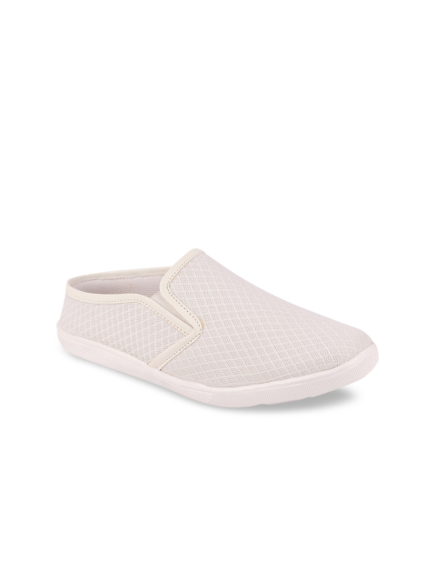 

FAUSTO Men White Slip-On Sneakers
