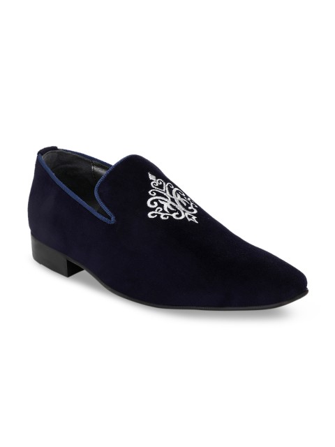 

Hitz Men Navy Blue Loafers