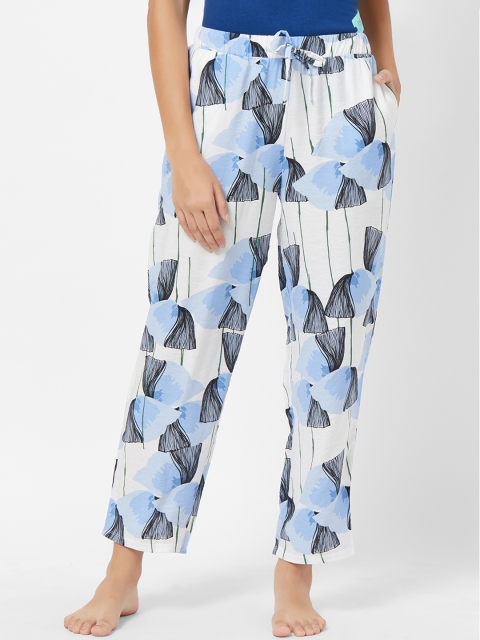 

Soie Women Multicoloured Printed Lounge Pants NT-121PJ-16-PJ-16, Multi