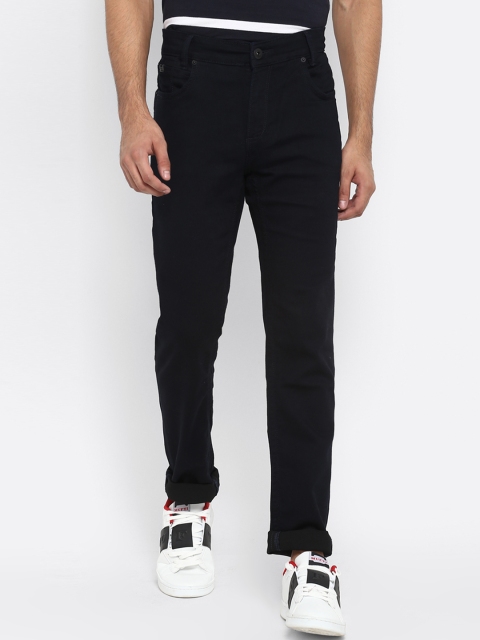 

Mufti Men Blue Regular Fit Mid-Rise Clean Look Stretchable Jeans