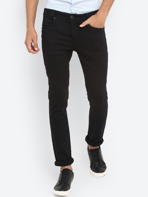 

Mufti Men Black Slim Fit Mid-Rise Clean Look Stretchable Jeans