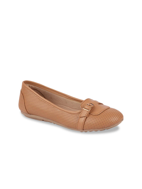 

FAUSTO Women Beige Slip-On Sneakers