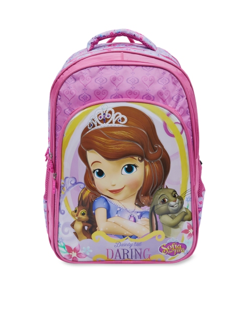 

Genie Girls Pink Sofia Aura Print 18 inches Large Backpack