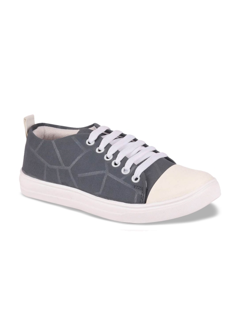 

FAUSTO Women Grey Printed Sneakers