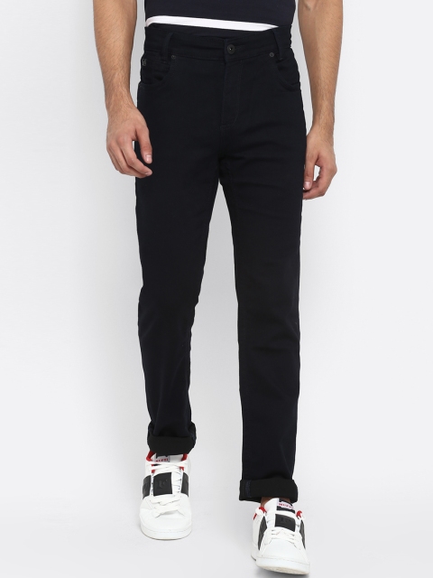 

Mufti Men Blue Regular Fit Mid-Rise Clean Look Stretchable Jeans