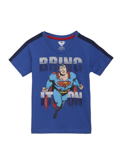 

Kids Ville Superman featured Blue Tshirt for Boys