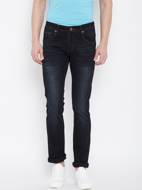 

Duke Men Blue Slim Fit High-Rise Clean Look Jeans
