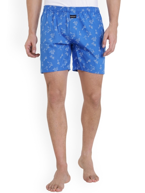 

Nick&Jess Men Blue Printed Boxers MNSBXR010CC