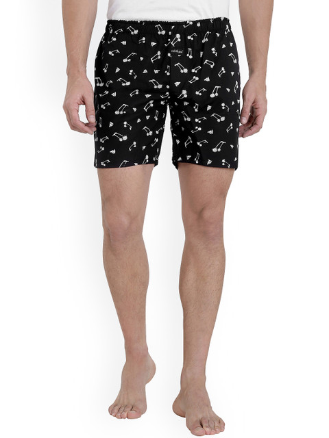 

Nick&Jess Men Black Printed Boxers MNSBXR010CA