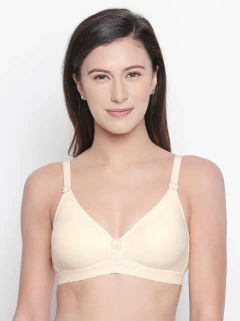 

Bodycare Pack Of 2 Solid Non-Wired Non Padded Everyday Bra E6586SS, Beige