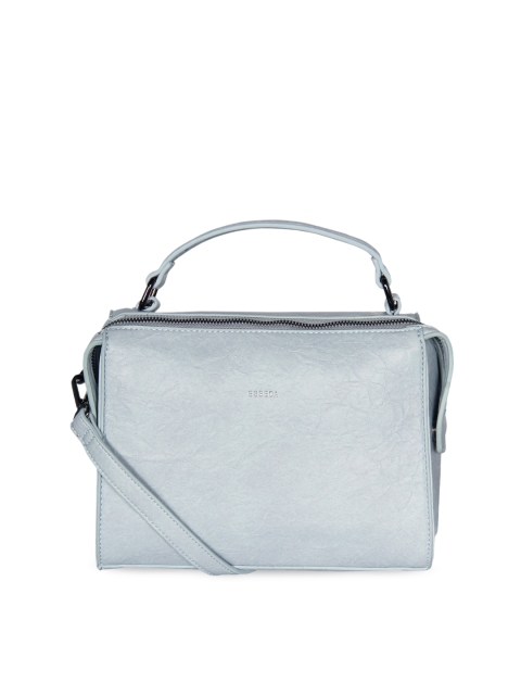 

ESBEDA Blue Textured Handheld Bag