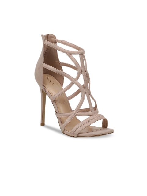 

ALDO Women Beige Solid Stilettos