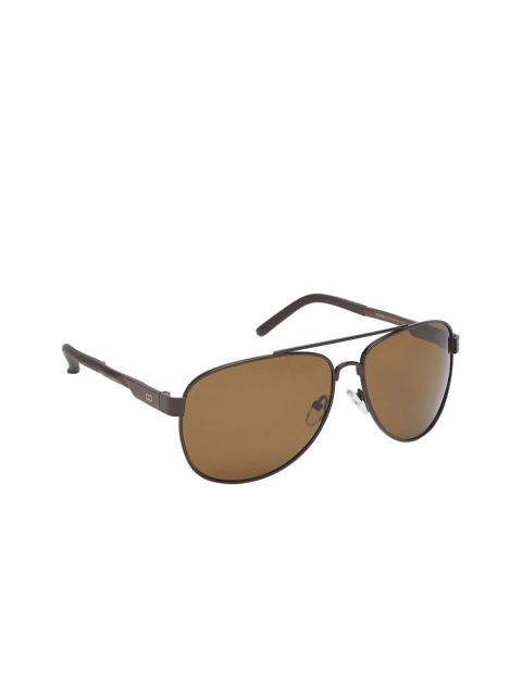 

GIO COLLECTION Men Aviator Sunglasses GM0883C15, Brown