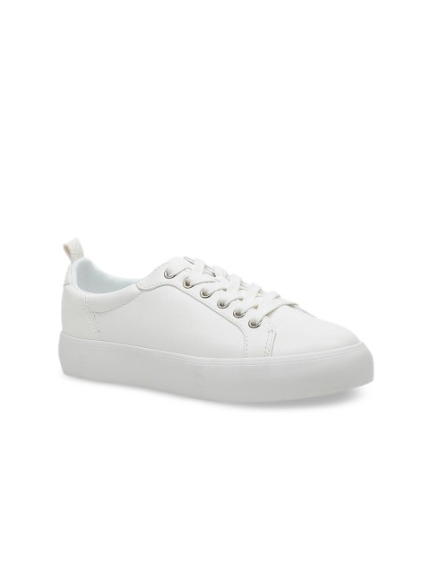 

Call It Spring Women White Solid Sneakers