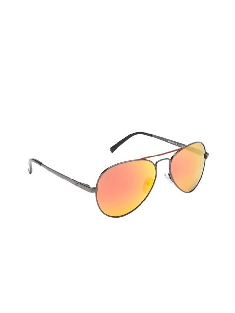 

GIO COLLECTION Men Aviator Sunglasses GM6186C16, Red