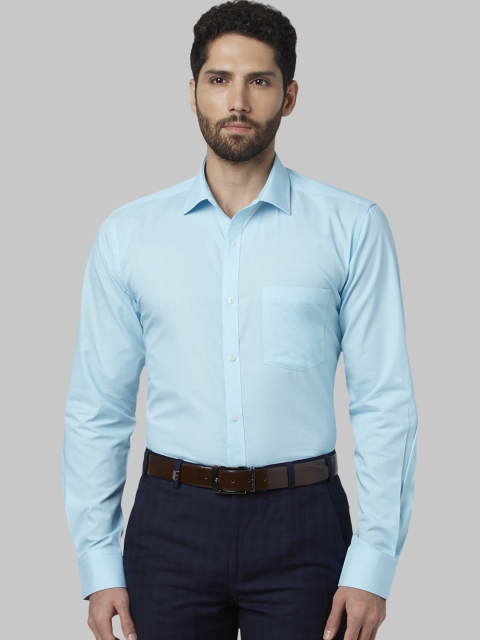 

Park Avenue Men Blue Slim Fit Solid Formal Shirt