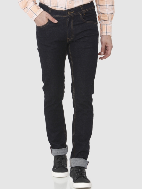 

Mufti Men Navy Blue Slim Fit Mid-Rise Clean Look Stretchable Jeans