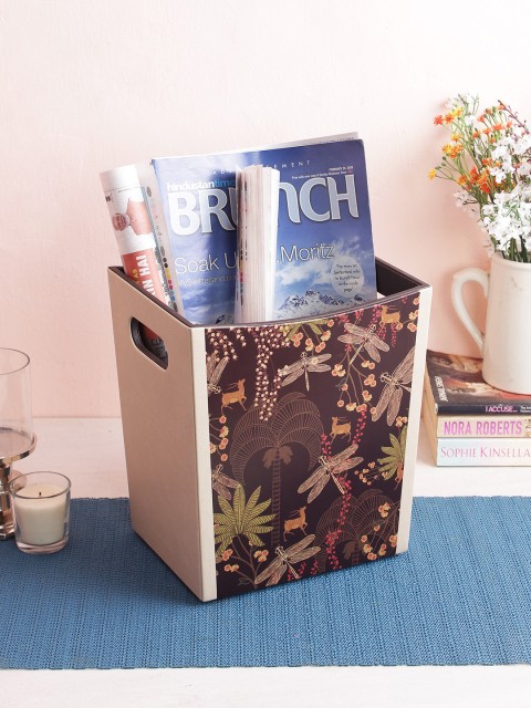 

India Circus by Krsnaa Mehta Brown & NA Leather Storage Bin