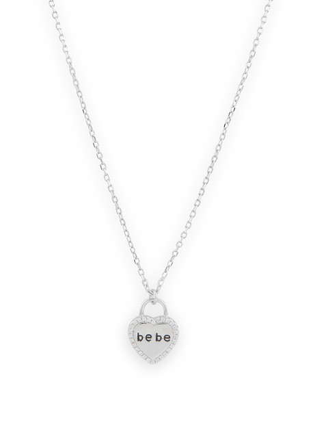 

bebe Women Silver-Plated Chain
