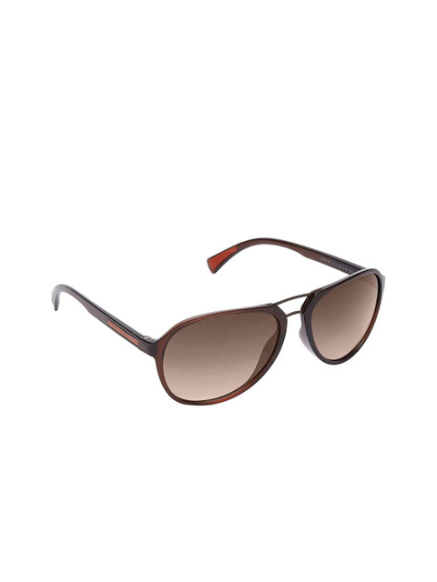 

GIO COLLECTION Men Aviator Sunglasses GM6193C10, Brown