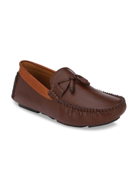 

John Karsun Men Brown Tassel Loafers