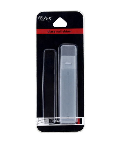 

Foolzy Unisex Steel-Coloured Nail Shiner Buffer With Case