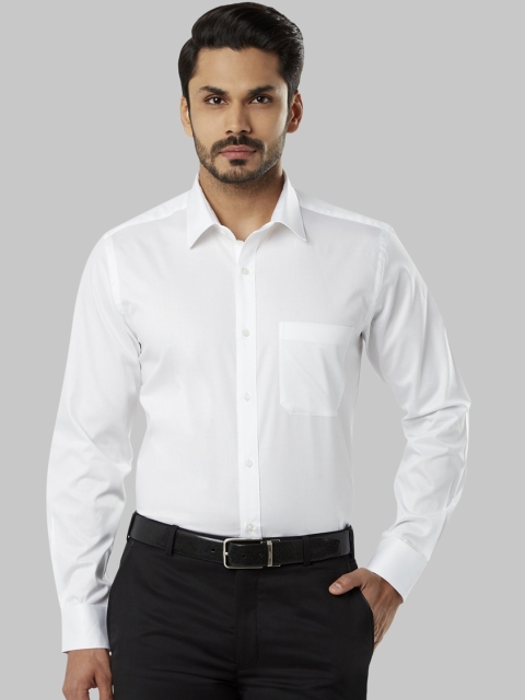 

Raymond Men White Regular Fit Solid Formal Shirt