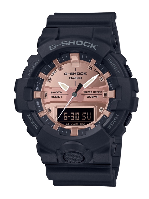 

Casio G-Shock Men Rose Gold Analogue and Digital watch G939 GA-800MMC-1ADR