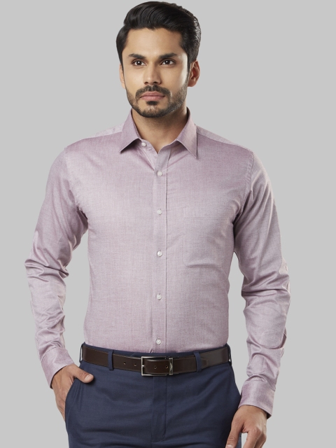 

Raymond Men Mauve Slim Fit Solid Formal Shirt