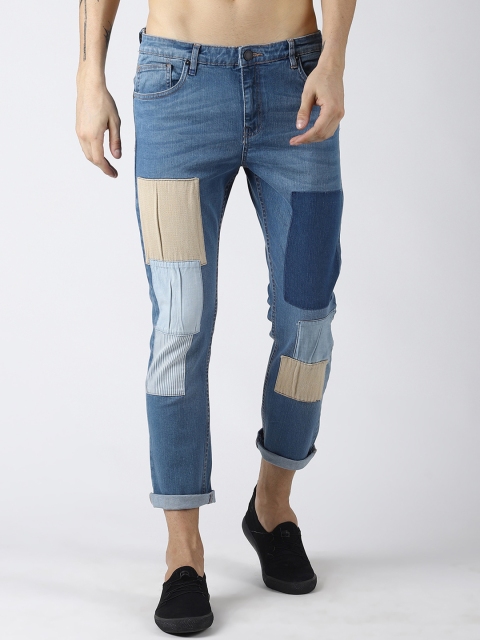 

Blue Saint Men Blue Slim Fit Mid-Rise Clean Look Jeans