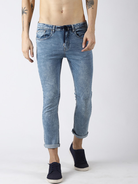 

Blue Saint Men Blue Slim Fit Mid-Rise Clean Look Jeans